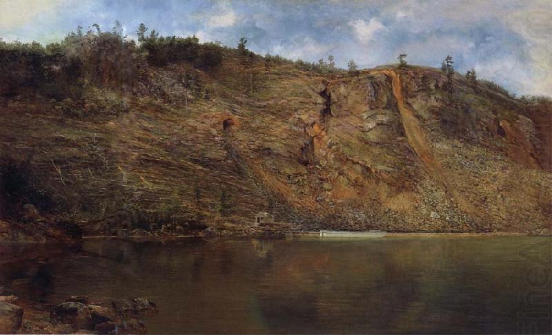 Homer Dodge Martin The Iron Mine,Port Henry china oil painting image